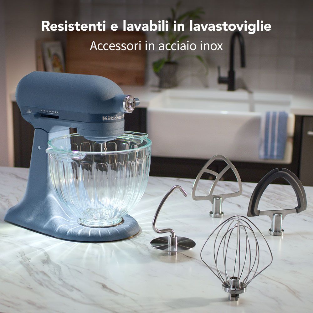 Kitchenaid Food processor 5KSM50GSVEBP Blue Peppercorn Lifestyle